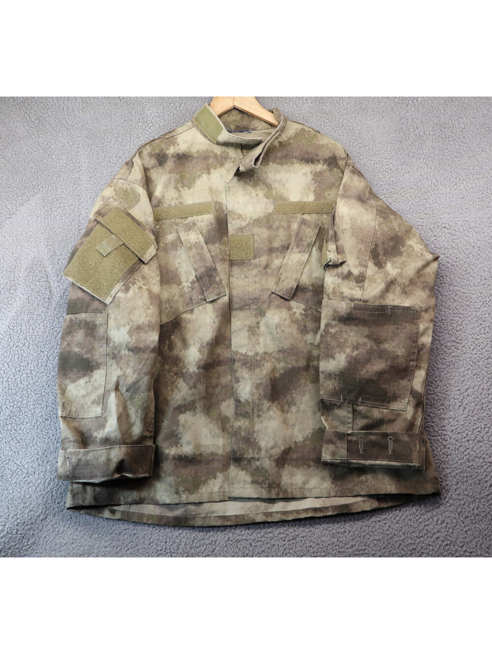 Propper ATACS AU Camo Combat Uniform Coat Jacket ACU XL Reg